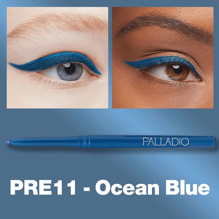 Retractable Waterproof Eyeliner Ocean Blue
