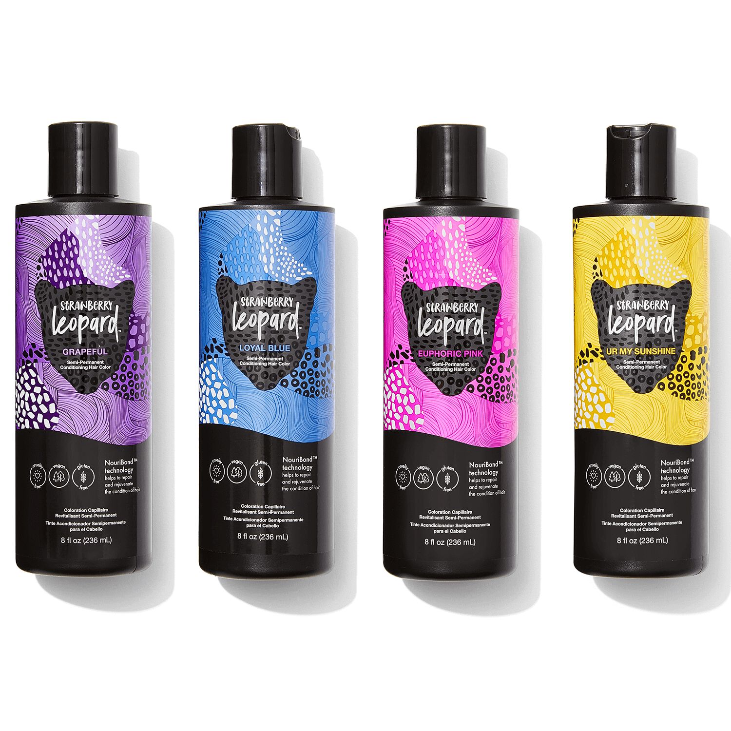 Strawberry Leopard Semi Permanent Conditioning Hair Colors Semi