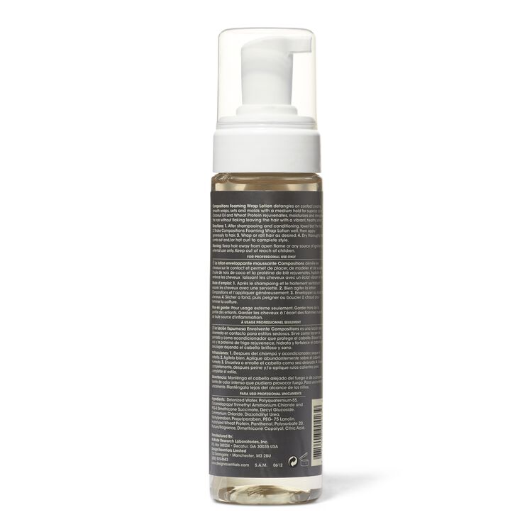 Design Essentials Compositions Foaming Wrap Lotion Textured Hair