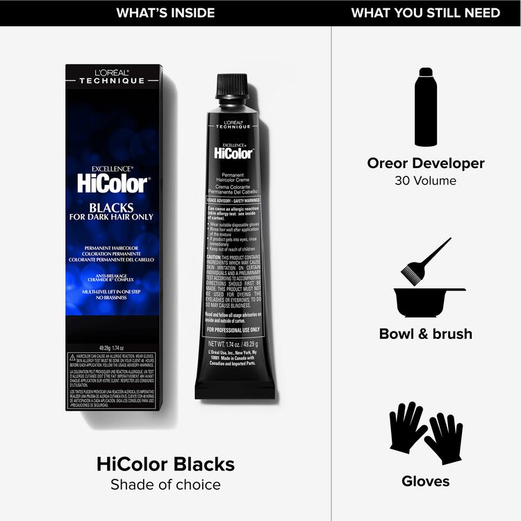 H21 Black Onyx Permanent Hair Color