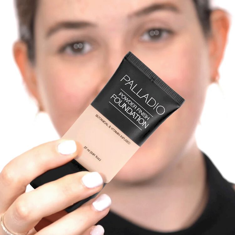 Golden Beige Powder Finish Foundation