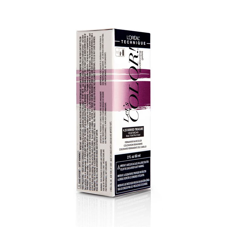 Let's COLOR! Conditioning Gelee Permanent Haircolor 4.25 Berried Treasure