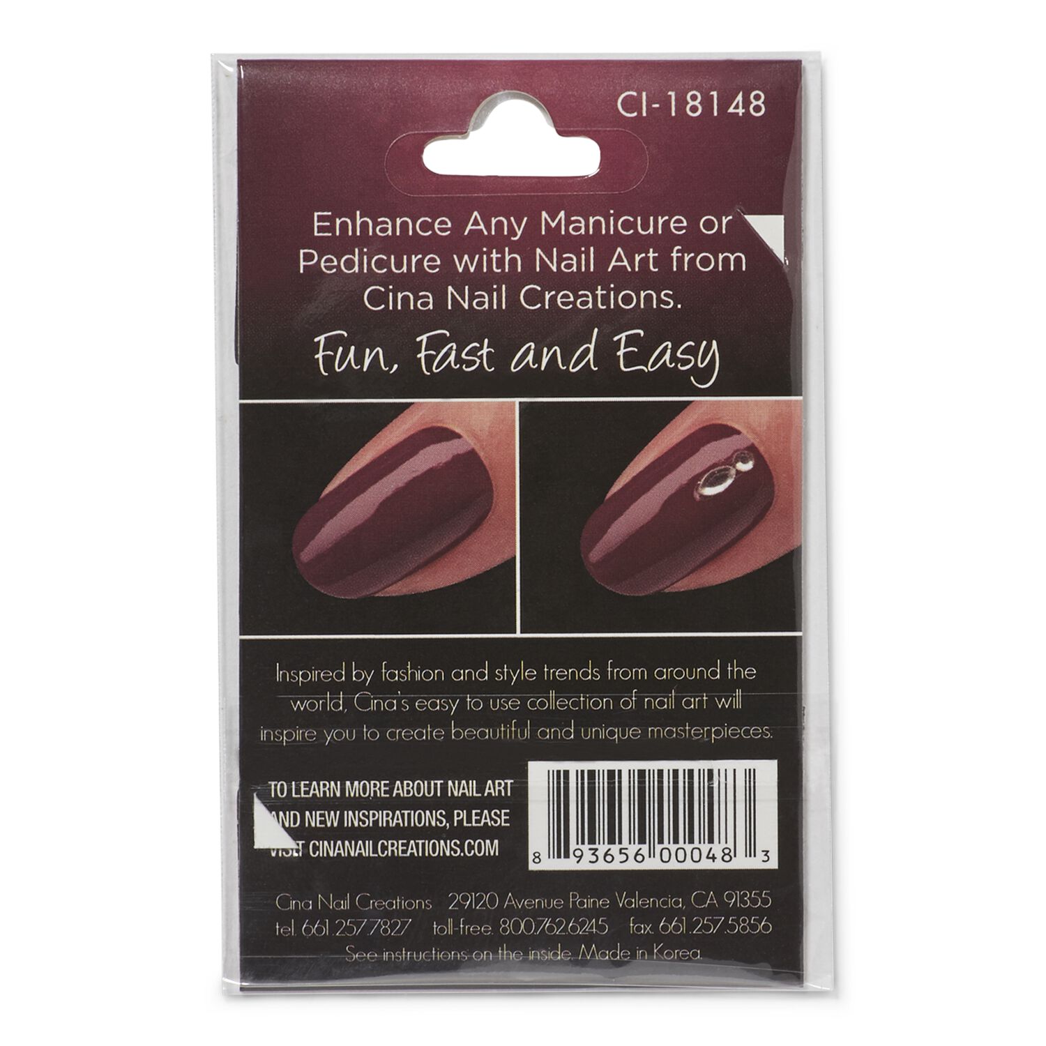 Cina Nail Creations Twilight Twinkles Art Jewelry Decals Nail Art