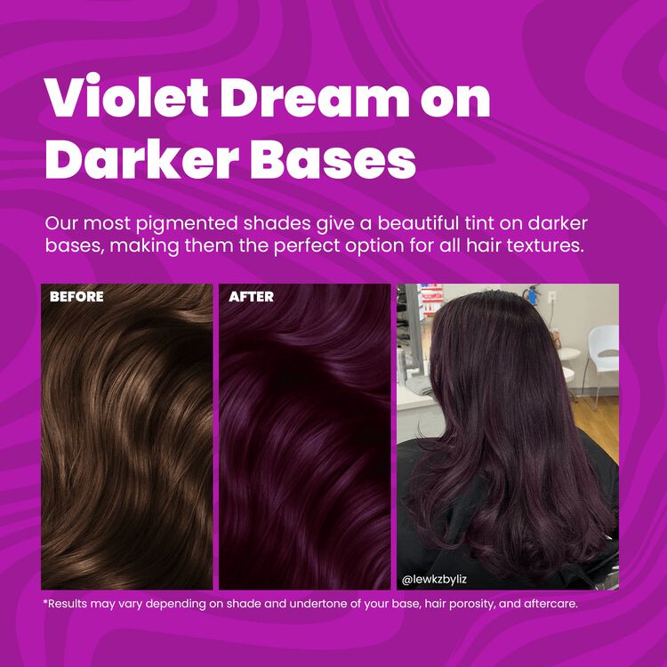 Violet Dream Semi Permanent Hair Color 8 oz.