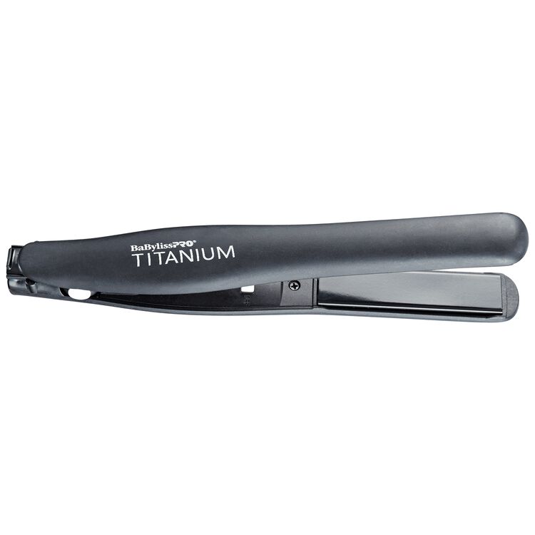 Travel Size Titanium Flat Iron 3/4 Inch
