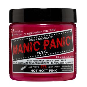 Manic Panic Semi-Permanent Hair Color Cream Hot Hot Pink