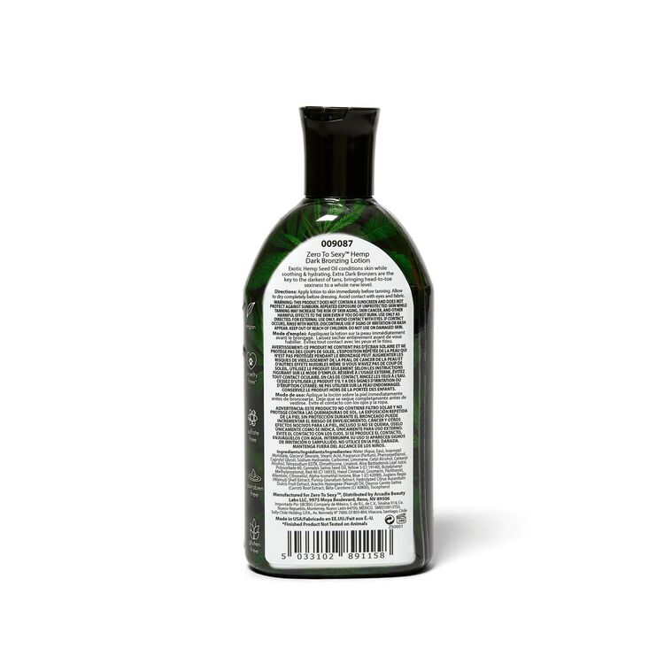 Hemp Bronzing Lotion