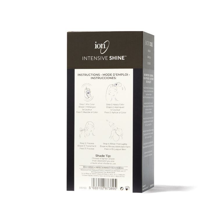 Intensive Shine Hair Color Kit Intense Black 1N