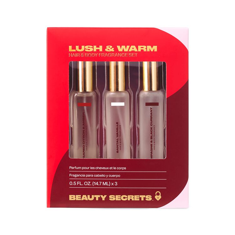 Lush & Warm Hair & Body Fragrance Set