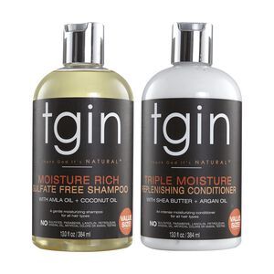 TGIN Moisture Rich Shampoo & Conditioner Bundle