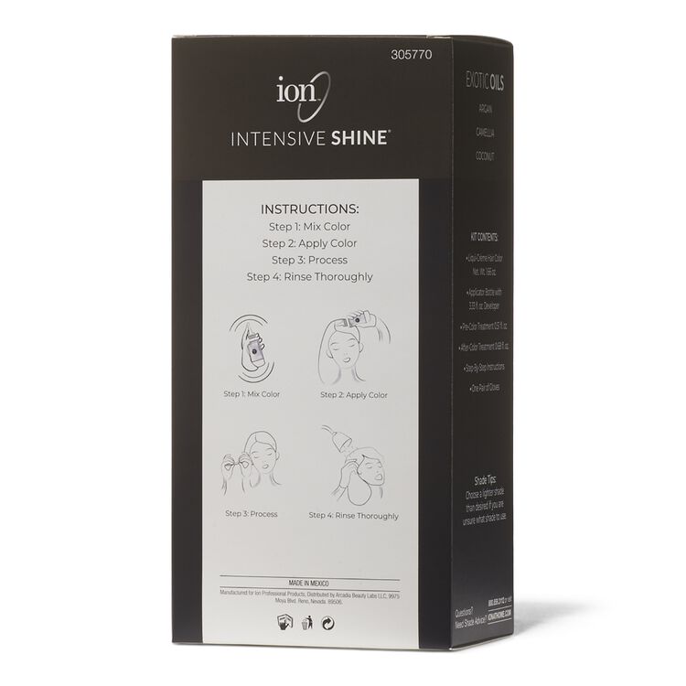 Intensive Shine Hair Color Kit Blue Black 1B
