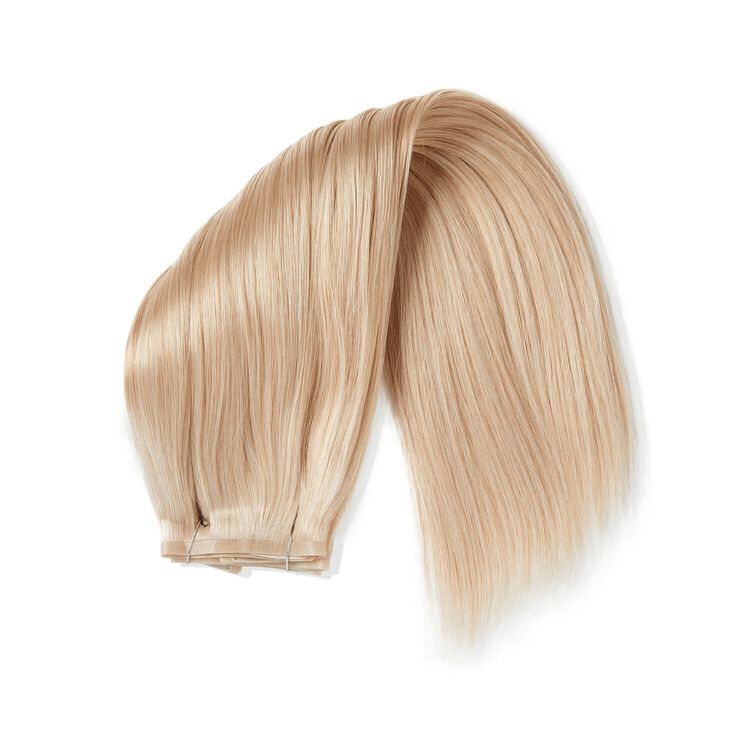 Ultra Platinum Blonde 18 Inch Seamless Clip-in Hair Extensions