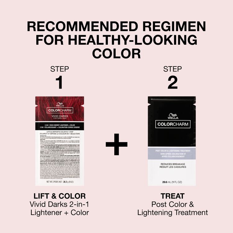 Vivid Darks Permanent Cream Hair Color Purple Orchid