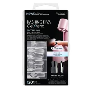 GelXtend Nail Bulk - Medium Square Tips