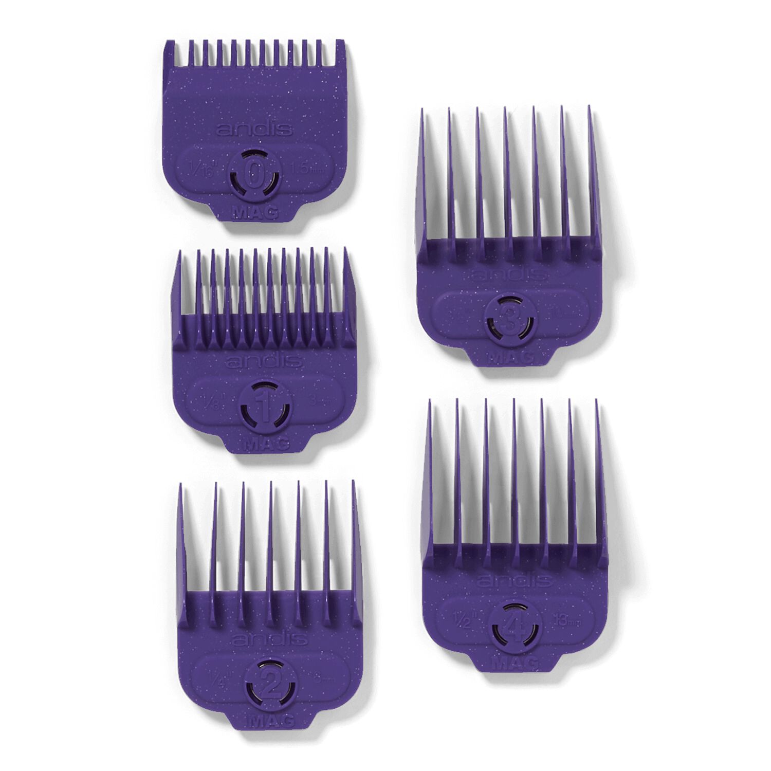Clipper Guide Set (5 pcs) by Andis Hair Clipper Accessories