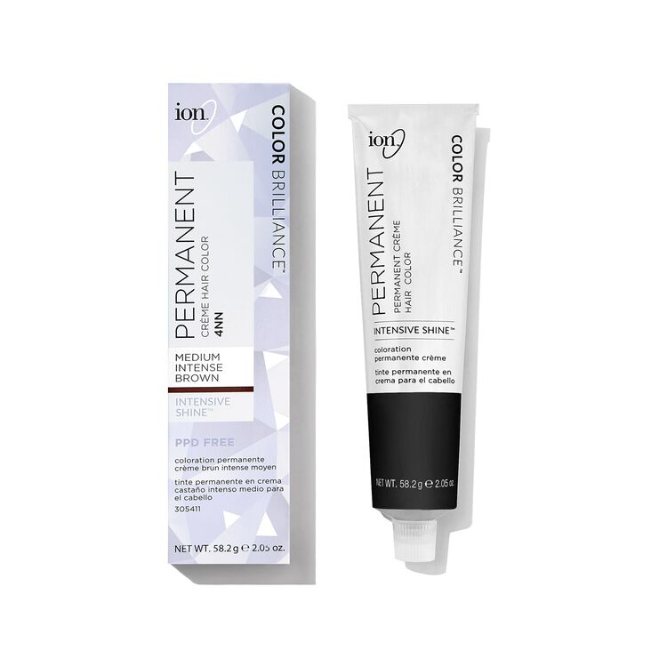 4NN Medium Intense Brown Permanent Creme Hair Color