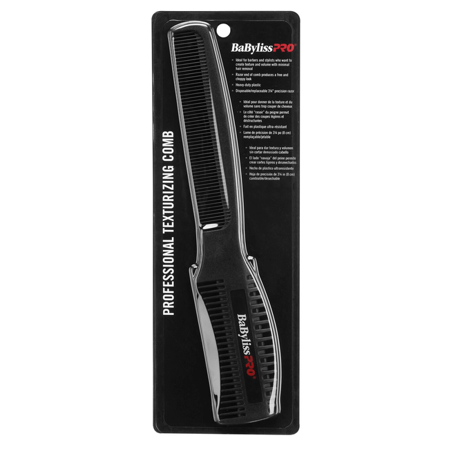 BabylissPRO Precision Cut Comb Texturizing Comb Sally Beauty