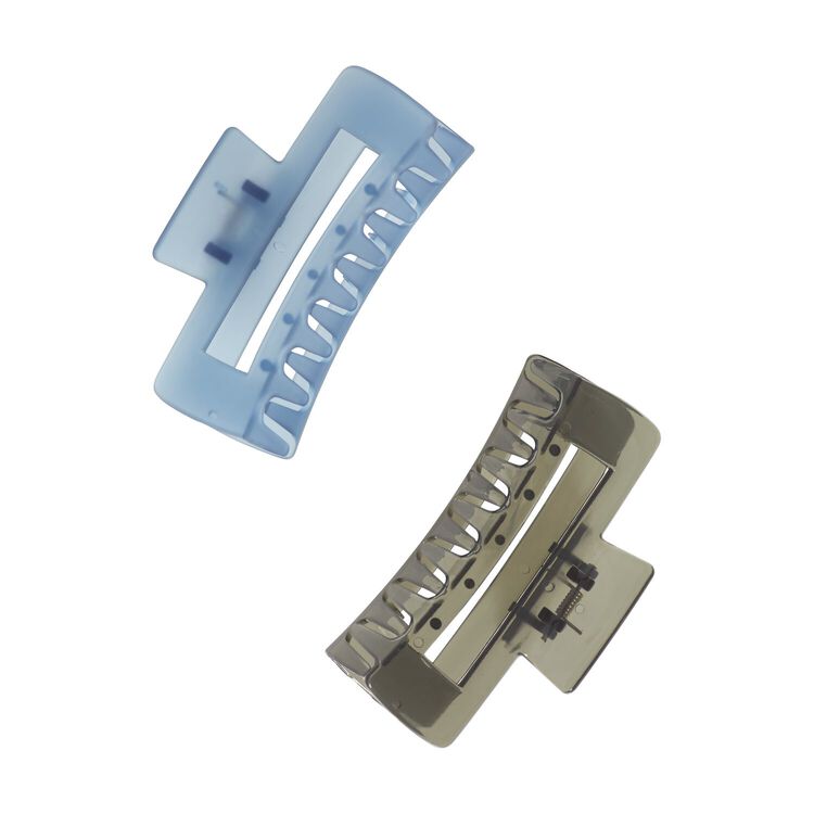Cool Claw Clips Rectangle 2 Count