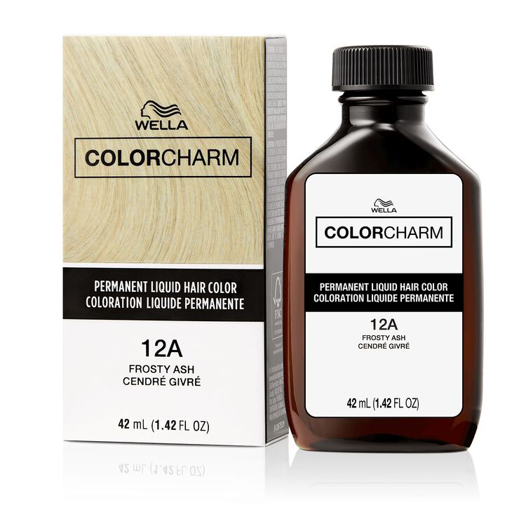 12A Frosty Ash Permanent Liquid Hair Color