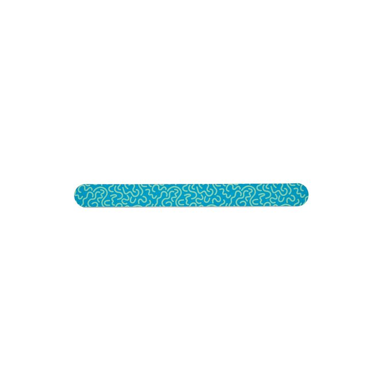 Fashion Print Nail File 180/240 Swirly Blues