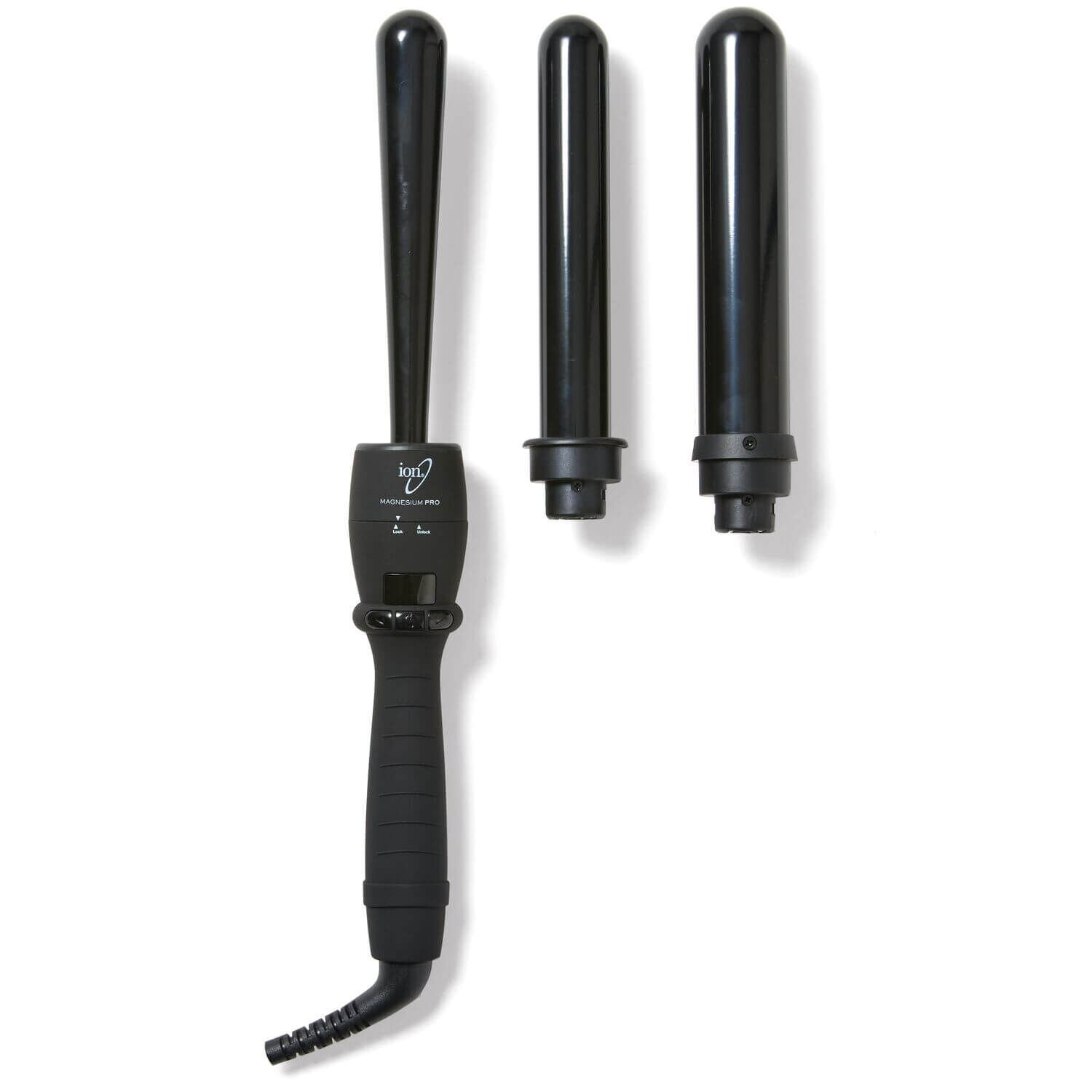 ION Interchangeable Clipless Curl Wand Trio by MAGNESIUM Flat Irons
