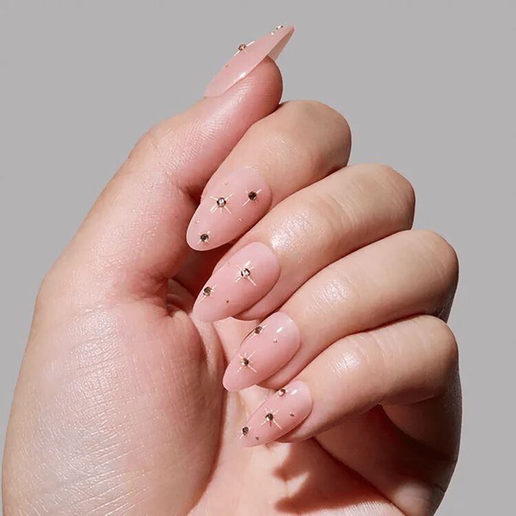 Pink Comet Press-On Nails
