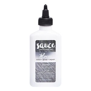 Silver Glossy Color & Gloss & Repair Semi Permanent Hair Gloss