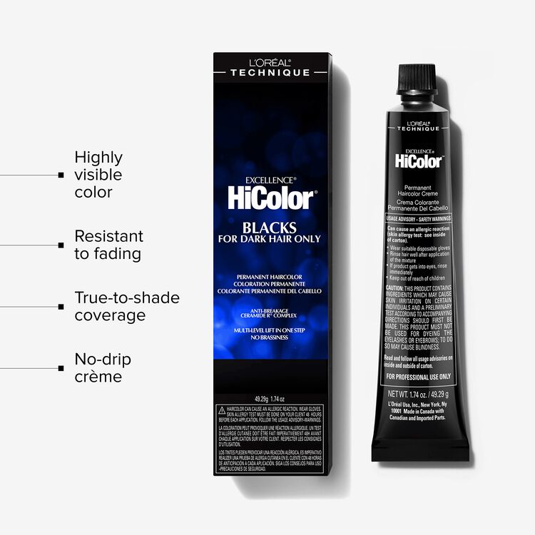 H21 Black Onyx Permanent Hair Color