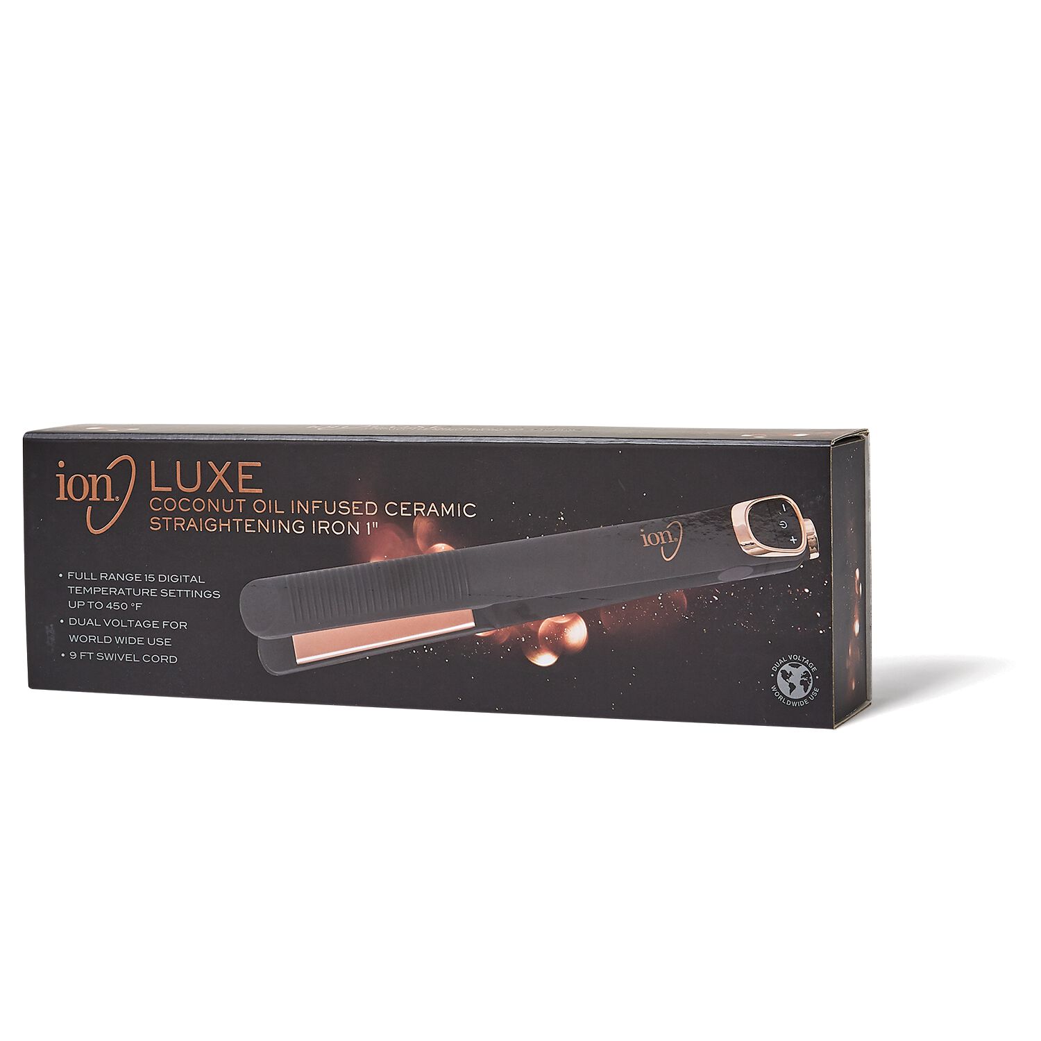 ION Luxe Coconut Infused Ceramic Flat Iron Flat Irons & Hair