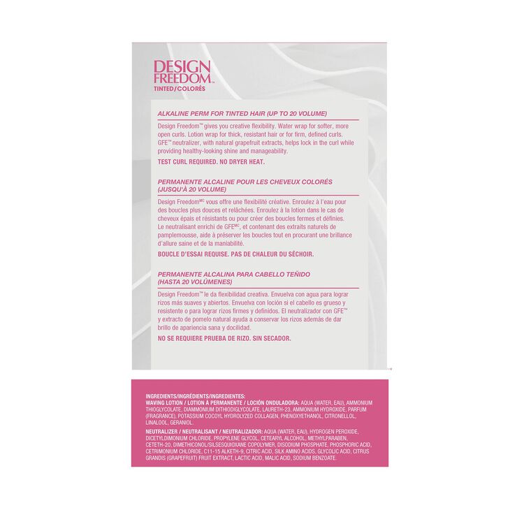 Tinted Alkaline Perm