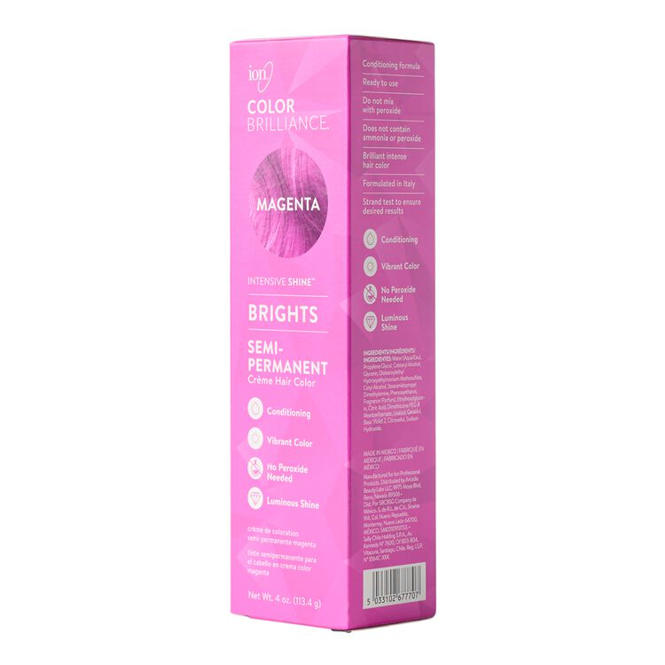 Semi-Permanent Brights Hair Color Magenta