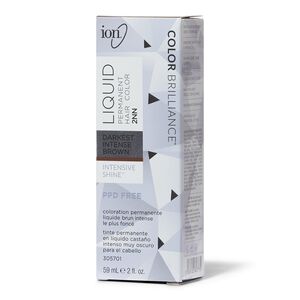 2NN Darkest Intense Brown Permanent Liquid Hair Color