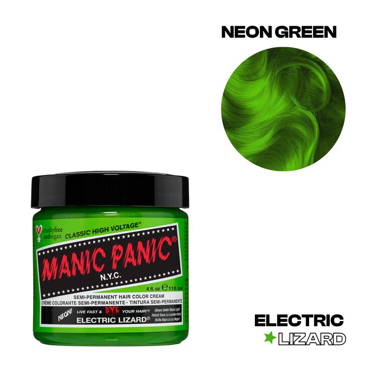 Manic Panic Semi-Permanent Color Cream Electric Lizard