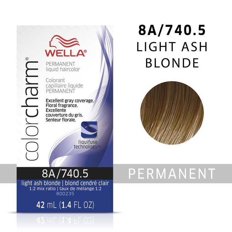 Light Ash Blonde colorcharm Liquid Permanent Hair Color