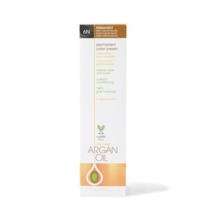 Argan Oil Permanent Color Cream 6N Dark Natural Blonde
