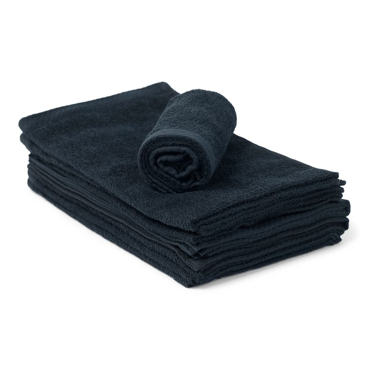 Black Bleach Resistant Towels 9CT