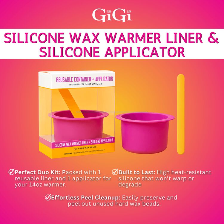 Silicone Wax Warmer Liner & Silicone Applicator