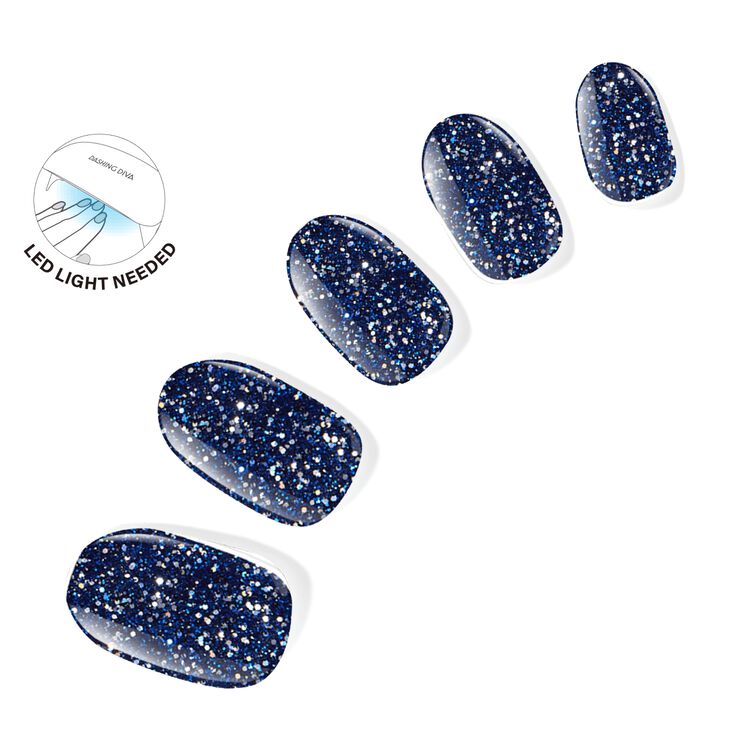 Sparkling Sea Semi-Cured Art Gel Strips