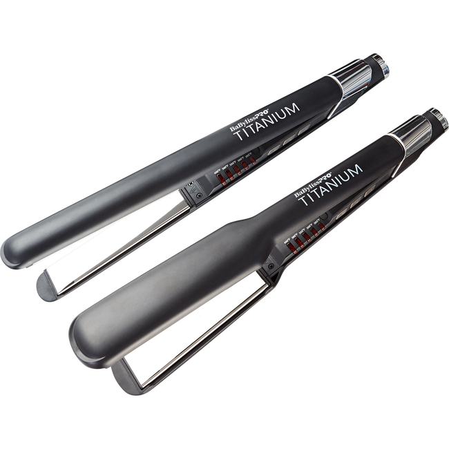 Nano titanium outlet hair straightener