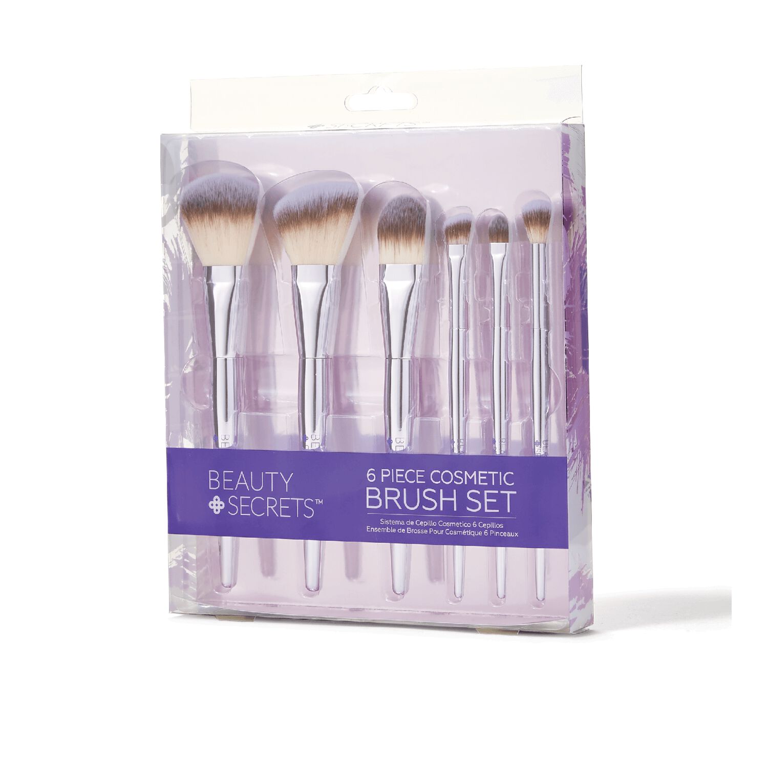 Beauty Secrets 6 Piece Cosmetic Brush Set Makeup Brushes Sally Beauty
