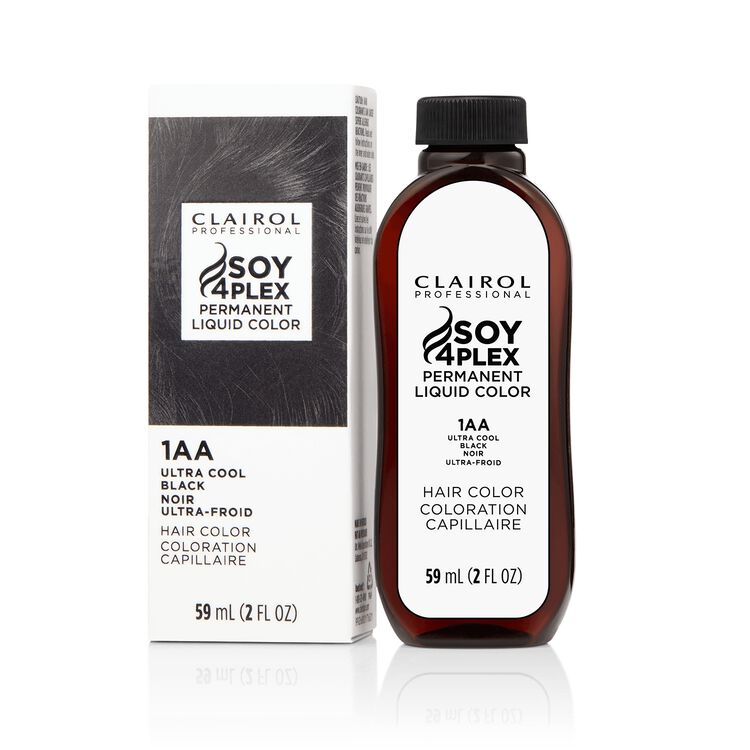 1AA Ultra Cool Black Permanent Liquid Hair Color