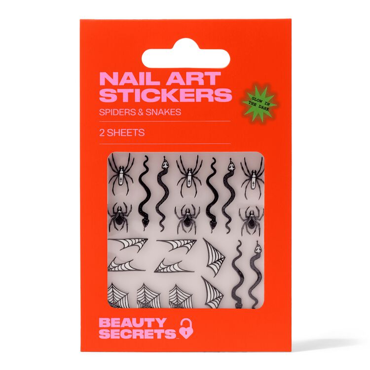 Spiders & Snakes Nail Stickers