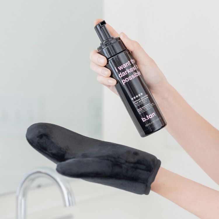 I want the darkest tan possible - self tan mousse