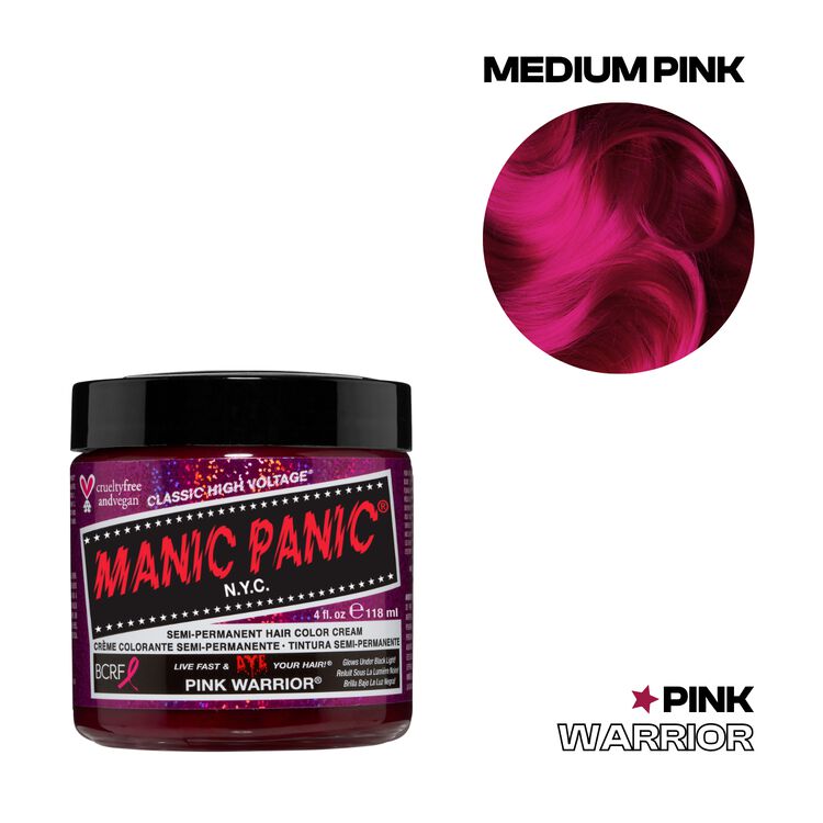 Pink Warrior Semi Permanent Cream Hair Color