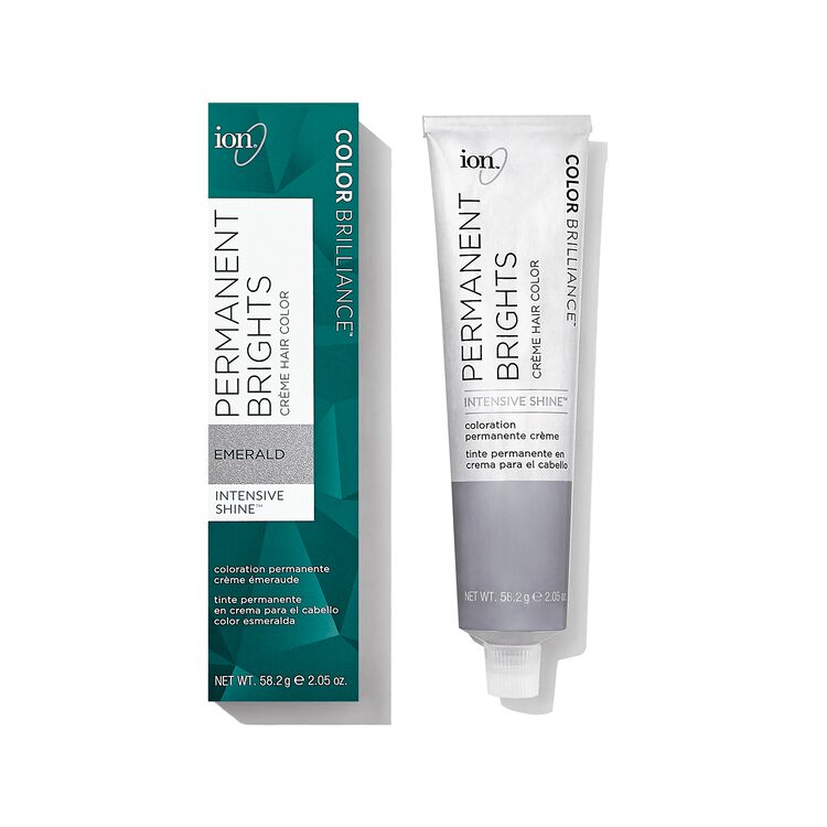 ion Permanent Brights Creme Hair Color Emerald by Color Brilliance