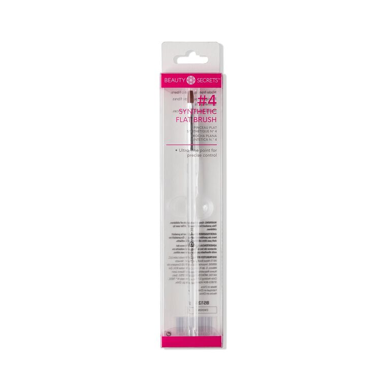 #4 Synthetic Flat Brush