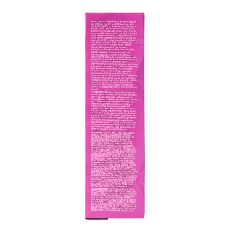 Semi-Permanent Brights Hair Color Magenta