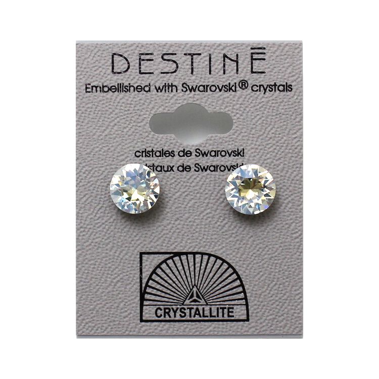 Destine Earring Moonlight Diamond Cut 8mm