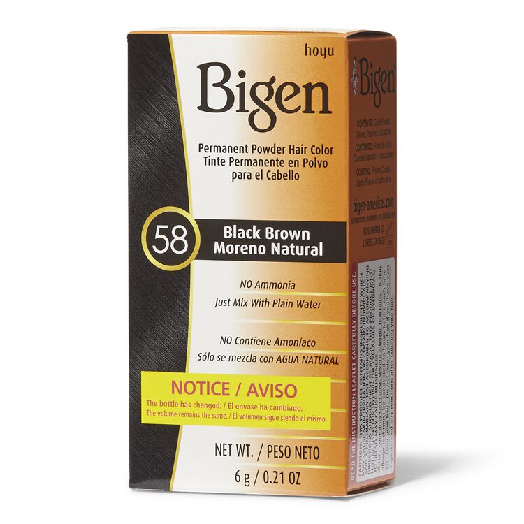 Bigen Hair Color Black Brown #58