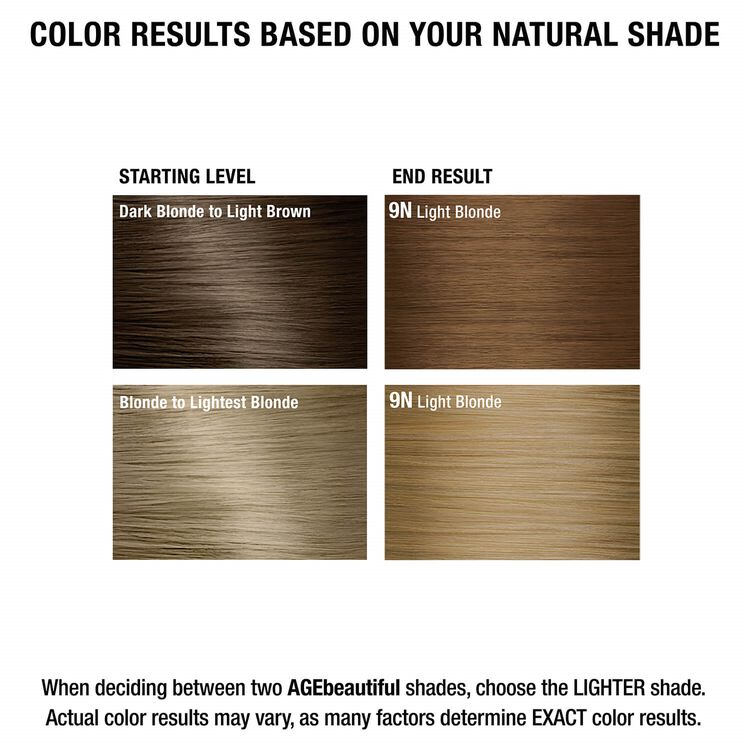 9N Light Blonde Permanent Liqui-Creme Hair Color